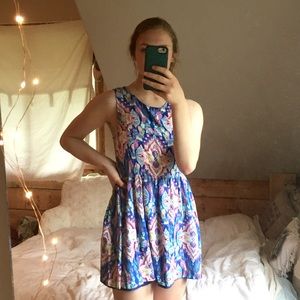 Forever 21 Womens Small Colorful Dress